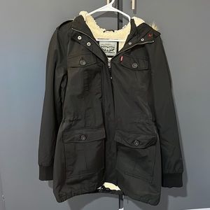 Levi Winter Jacket with Fur Hood